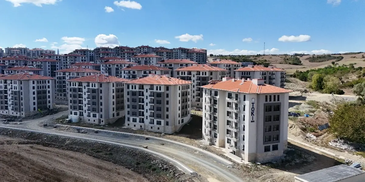 İstanbul Arnavutköy'de Kiralık Konutlar Havadan Görüntülendi