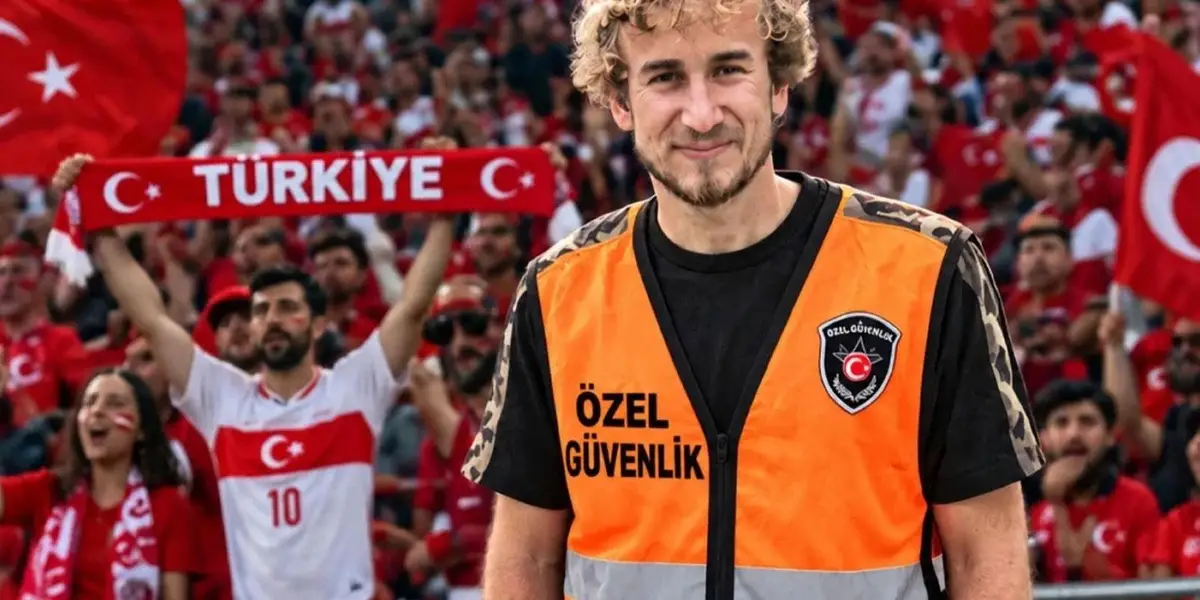 Eski Futbolcu Barış Civelek, Milli Maçta Güvenlik Görevlisi Oldu