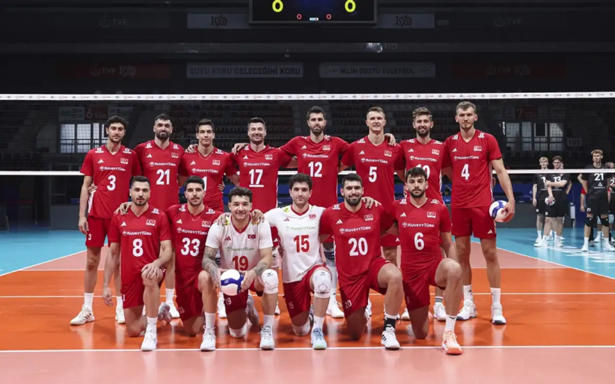 A Milli Erkek Voleybol Takımı 13. Avrupa Şampiyonası'na Gidiyor