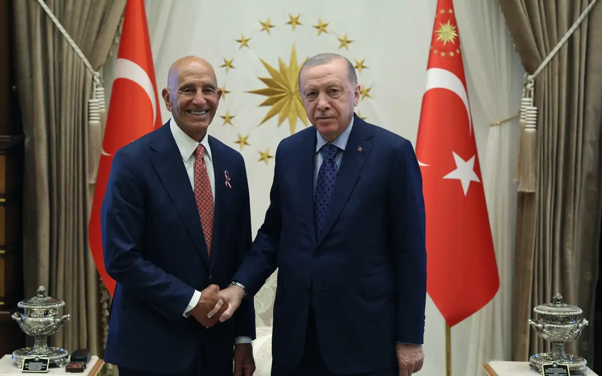 Erdoğan, ABD Büyükelçisi Barrack ve Temsilci Issa'yı kabul etti