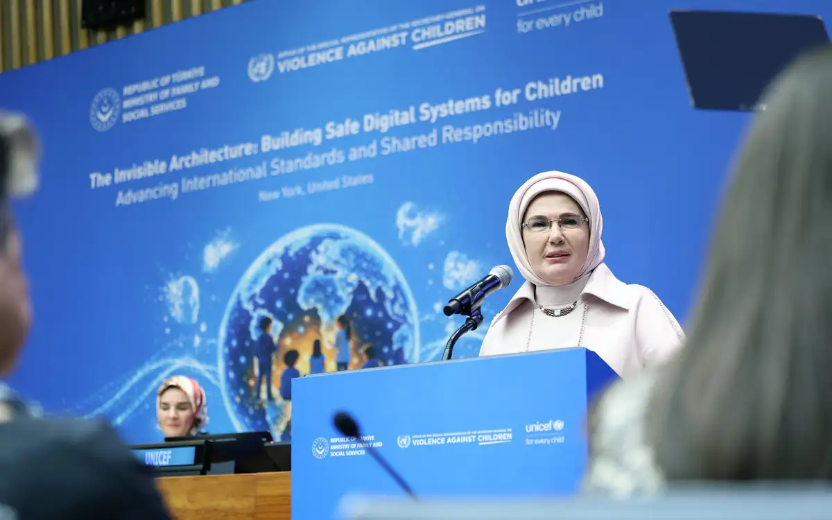 Emine Erdoğan'ın ABD'de gündemi çocuklar, iklim ve kalkınma oldu