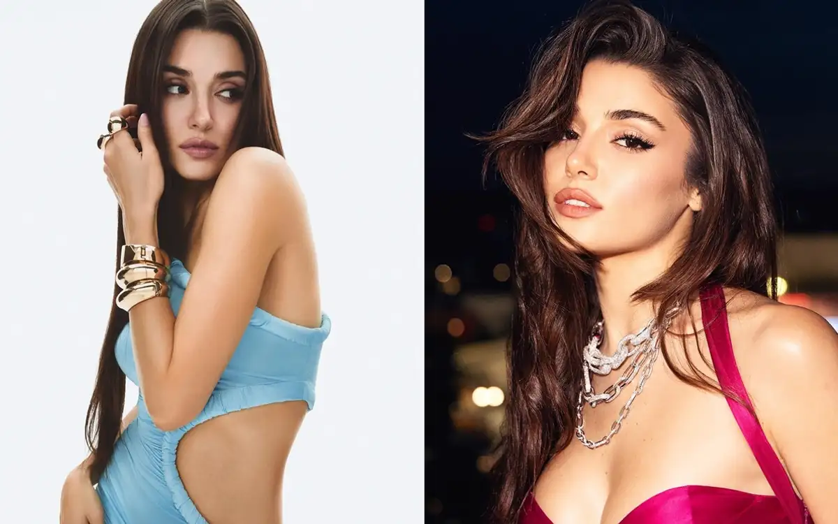 Hande Erçel'in Siyah Elbiseli Paylaşımına Yurt İçi ve Yurt Dışından Beğeni Yağdı