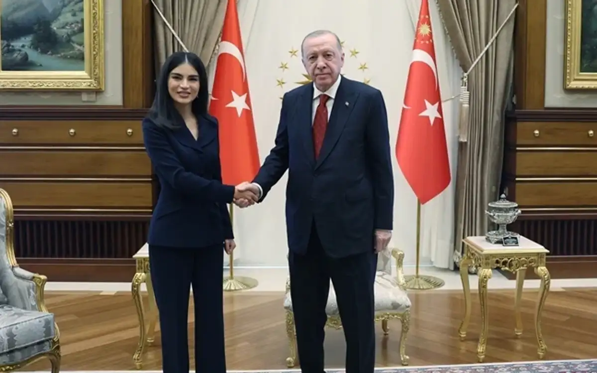Cumhurbaşkanı Erdoğan, Özbekistan İdaresi Başkanı Mirziyoyeva'yı Kabul Etti