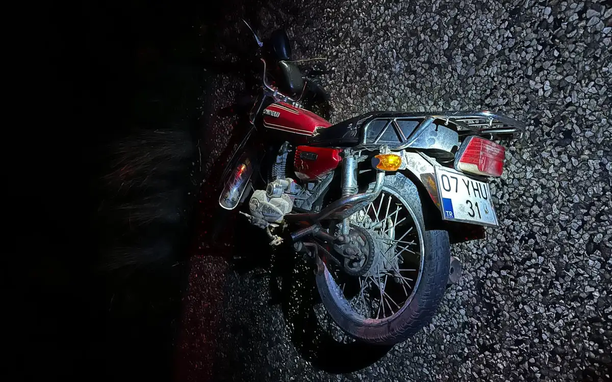 Motosiklet kazasında 16 yaşındaki sürücü hayatını kaybetti