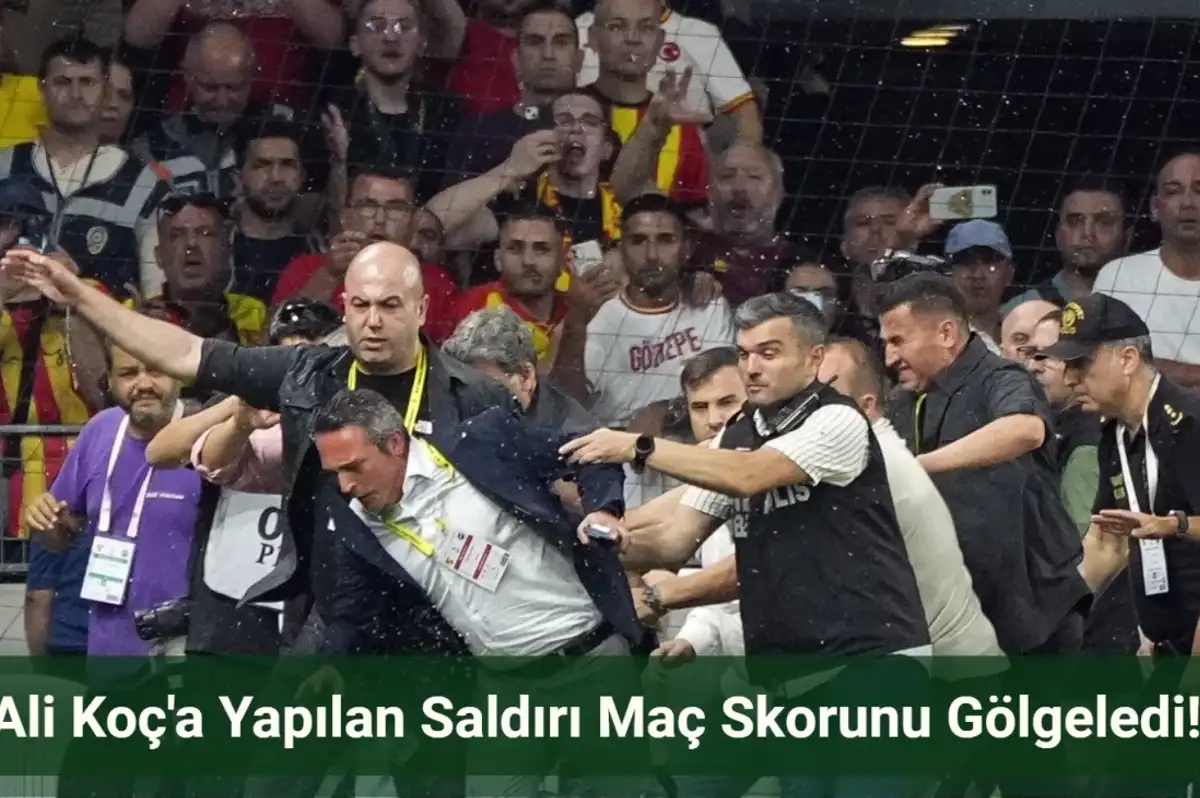 Ali Koç’a Yapılan Saldırı Göztepe-Fenerbahçe Maçına Damga Vurdu! Maçın Skoru Unutuldu