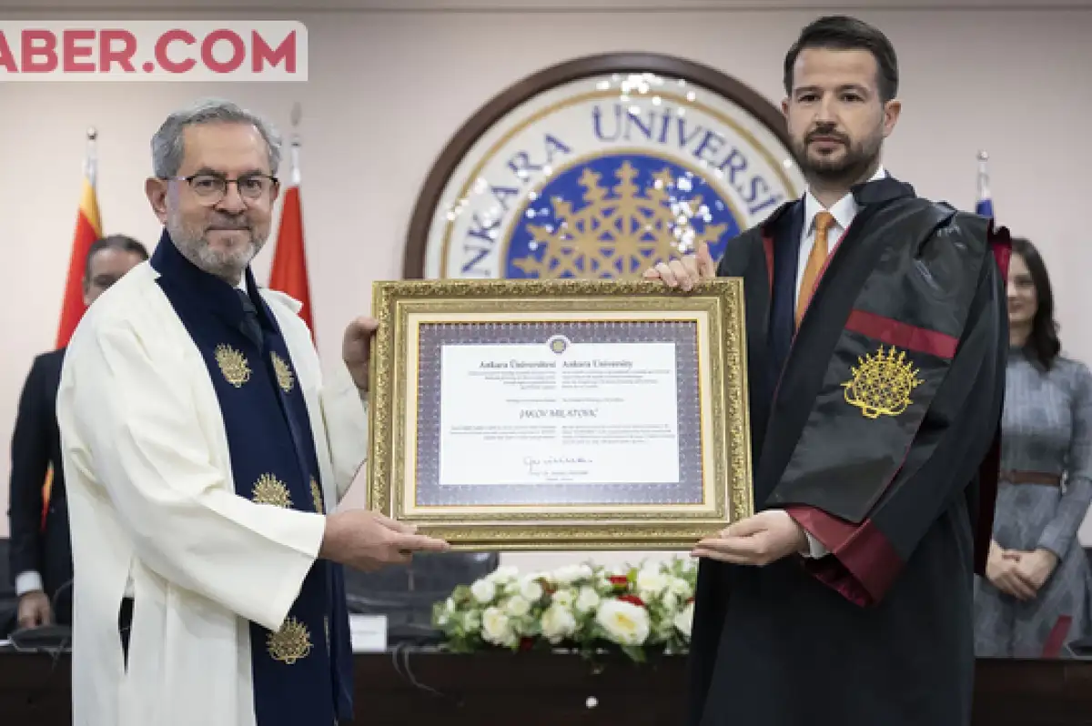 Ankara Üniversitesi'nden Karadağ Cumhurbaşkanı Milatoviç'e fahri doktora unvanı
