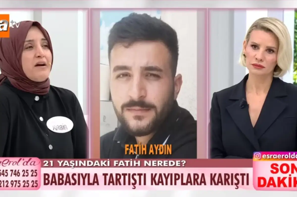 Babasıyla Tartıştı Kayıplara Karıştı: Esra Erol Fatih Aydın'ı Bulana 2 Milyon Lira Ödül Verecek!