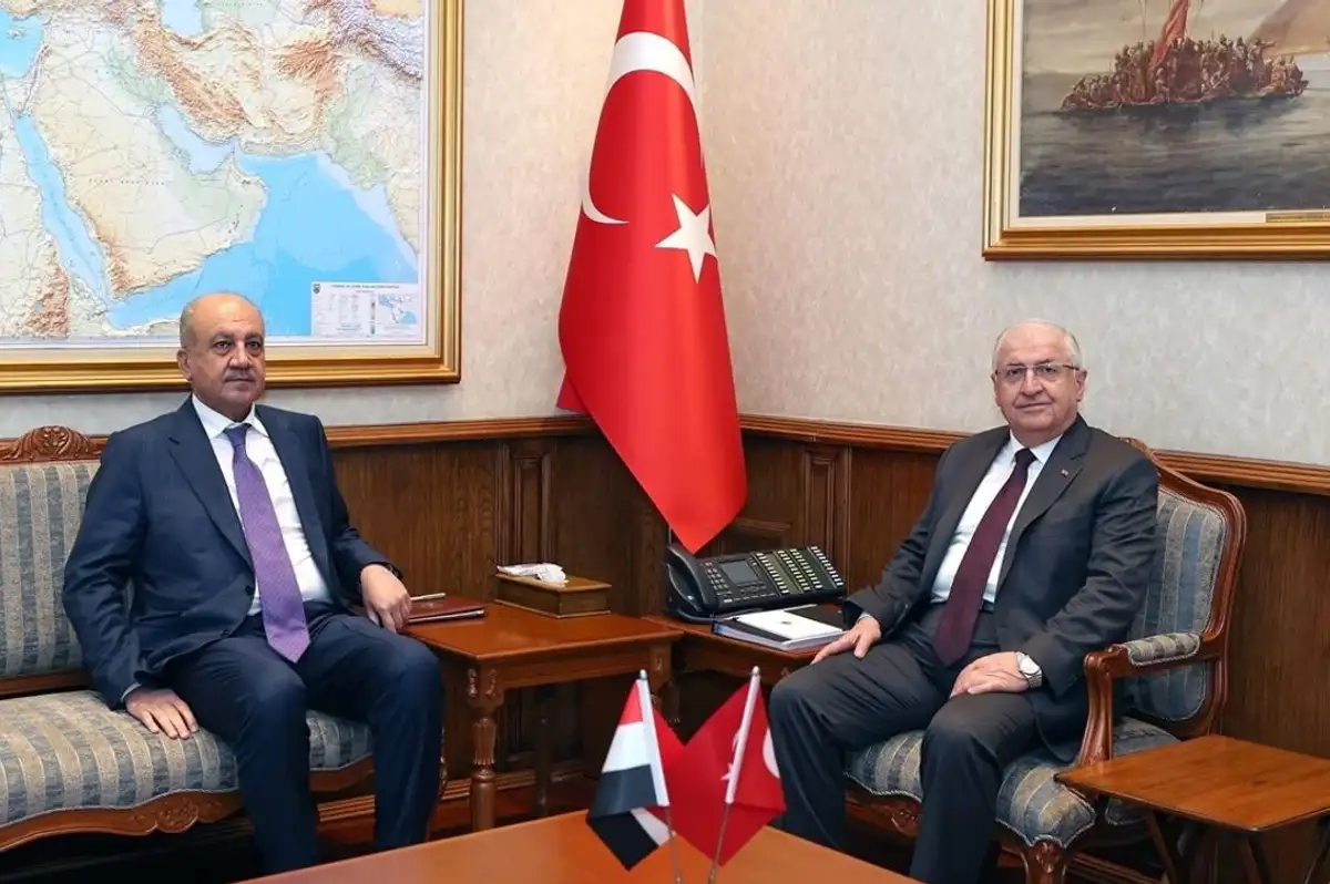 Bakan Güler, Iraklı Mevkidaşı ile Görüştü