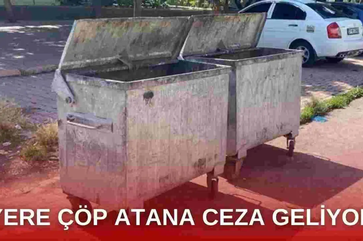Bolu’da Yere Çöp Atanlara 14 Bin 407 Lira Ceza Uygulanacak!