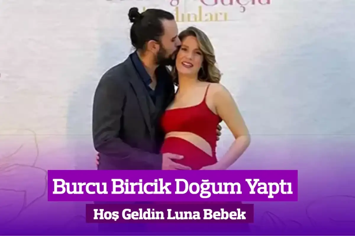 Burcu Biricik Kızı Luna’yı Kucağına Aldı