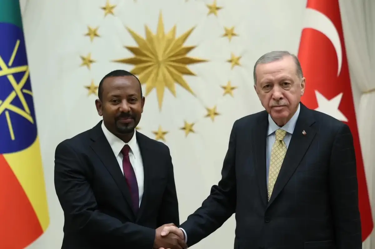 Cumhurbaşkanı Erdoğan, Etiyopya Başbakanı'nı Kabul Etti