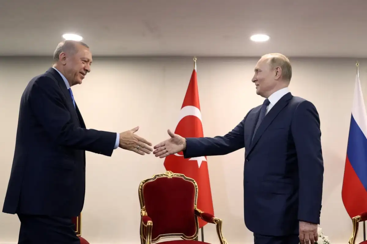 Cumhurbaşkanı Erdoğan, Rusya Devlet Başkanı Putin ile Görüştü