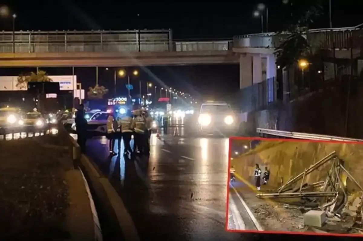 Direksiyon Hâkimiyetinin Bedeli Ağır Oldu: Maltepe’de Otomobil Durağa Çarptı, 4 Yaralı!