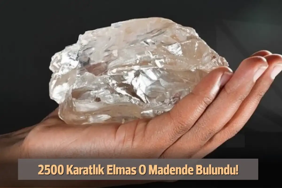 Dünyanın En Büyük Elmaslarından Biri Botsvana'daki Maden Ocağında Bulundu: ‘2500 Karat’
