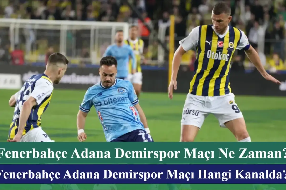 Fenerbahçe Adana Demirspor Maçı Ne Zaman? Fenerbahçe Adana Demirspor Maçı Hangi Kanalda? İşte İlk 11’ler