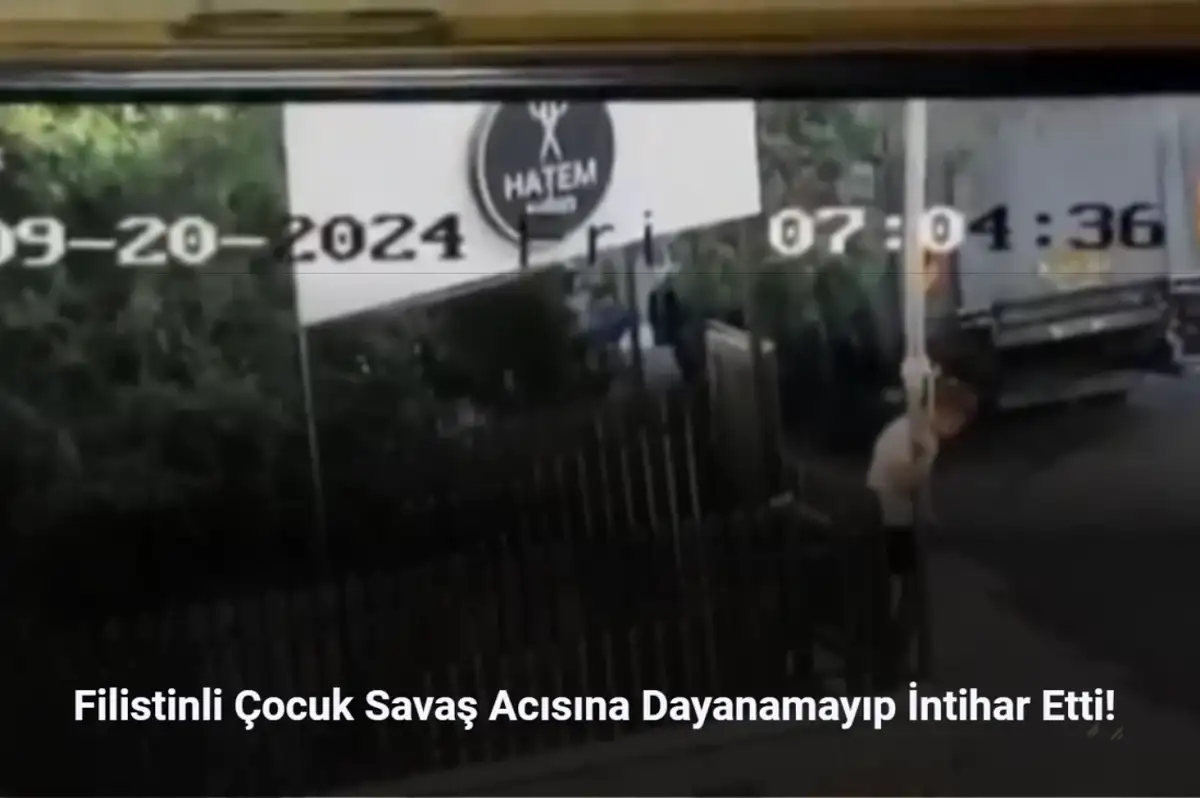 Filistin’de 10 Yaşındaki Çocuk Savaş Psikolojisine Dayanamayıp İntihar Etti!