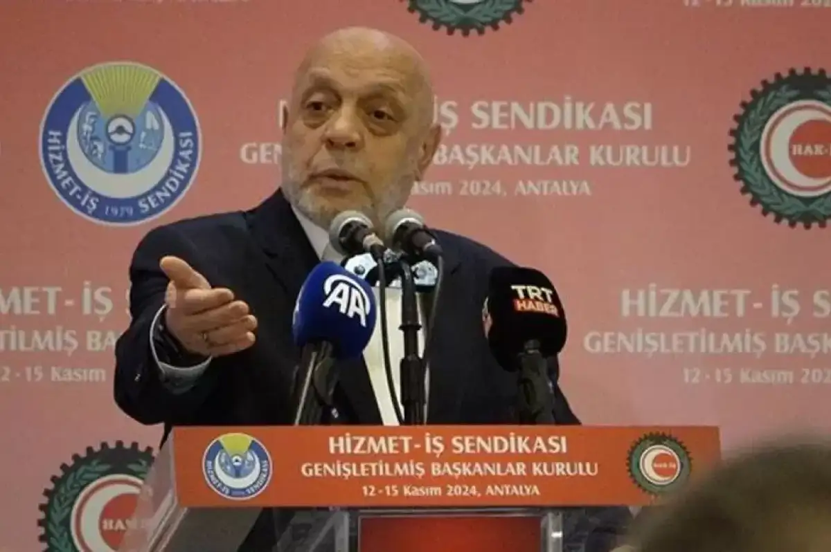 HAK-İŞ Başkanı Mahmut Arslan’dan Asgari Ücret ve İşçi Hakları Mesajı