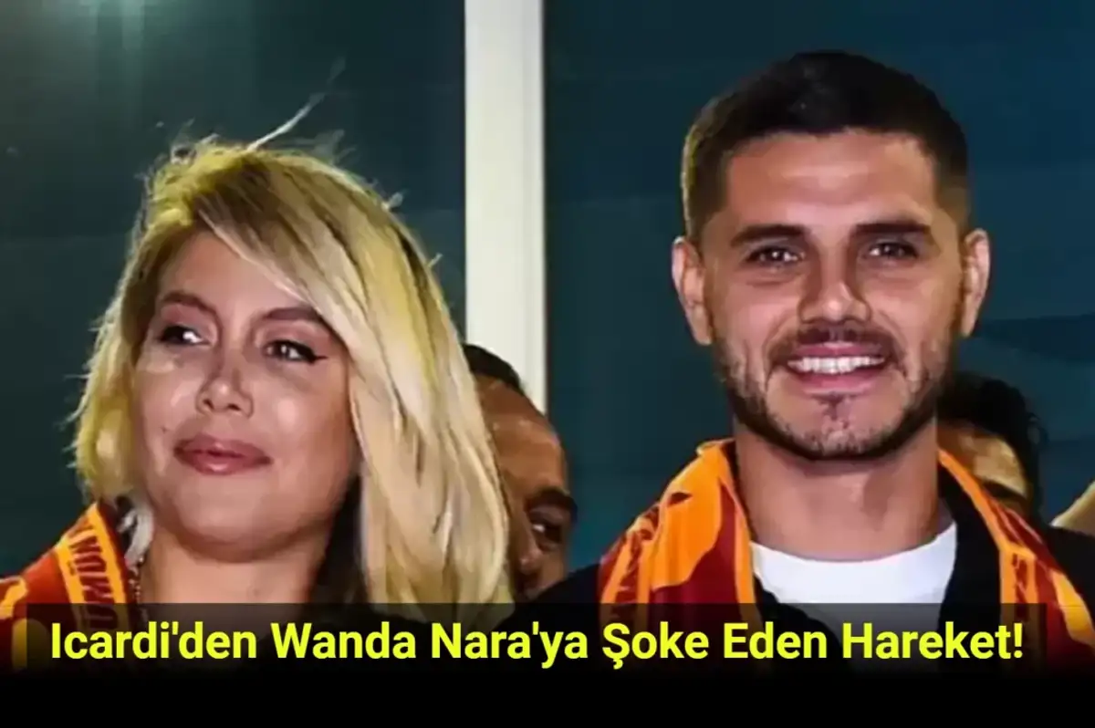 Icardi'den Boşanmak Üzere Olduğu Eşi Wanda Nara'ya Şoke Eden Hareket!