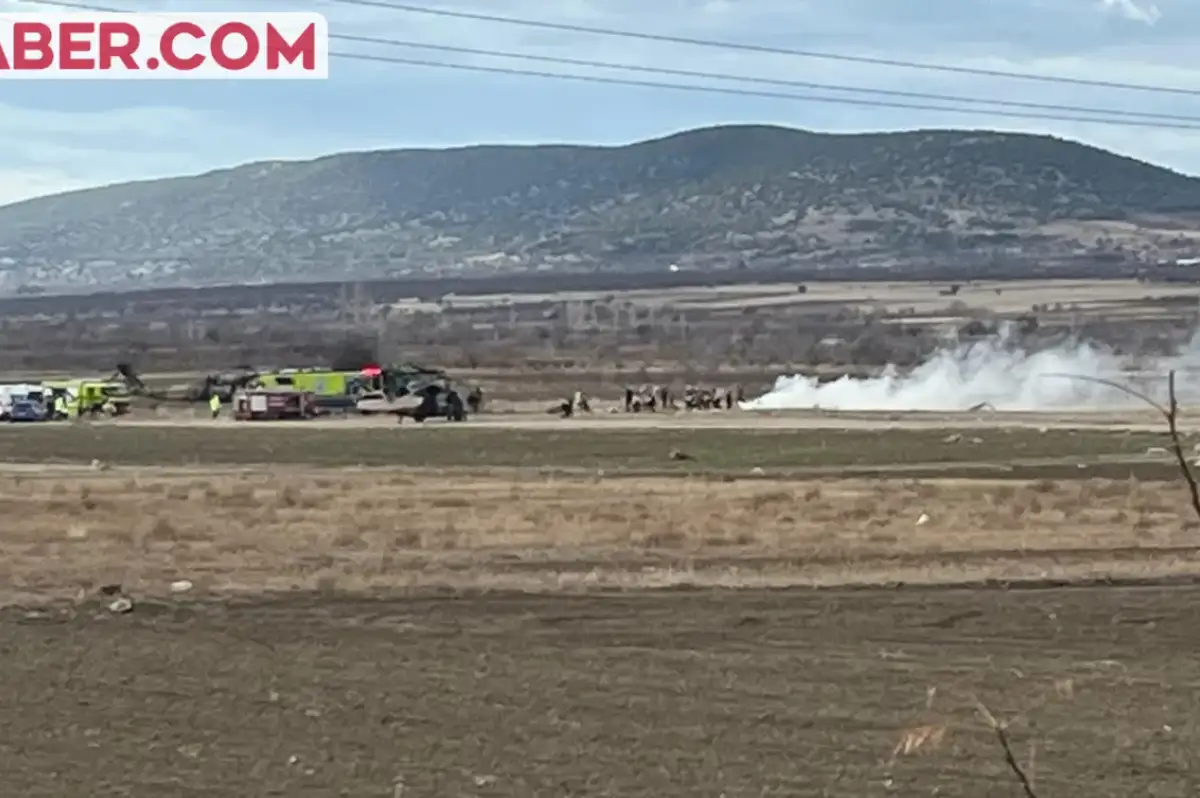 Isparta'da Askeri Helikopter Kazası: 5 Şehidimiz Var