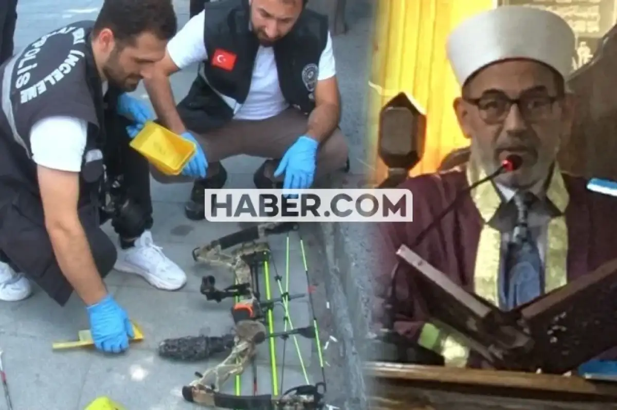 İstanbul Bağcılar'da Tartıştığı Cami İmamını Okla Vurdu!