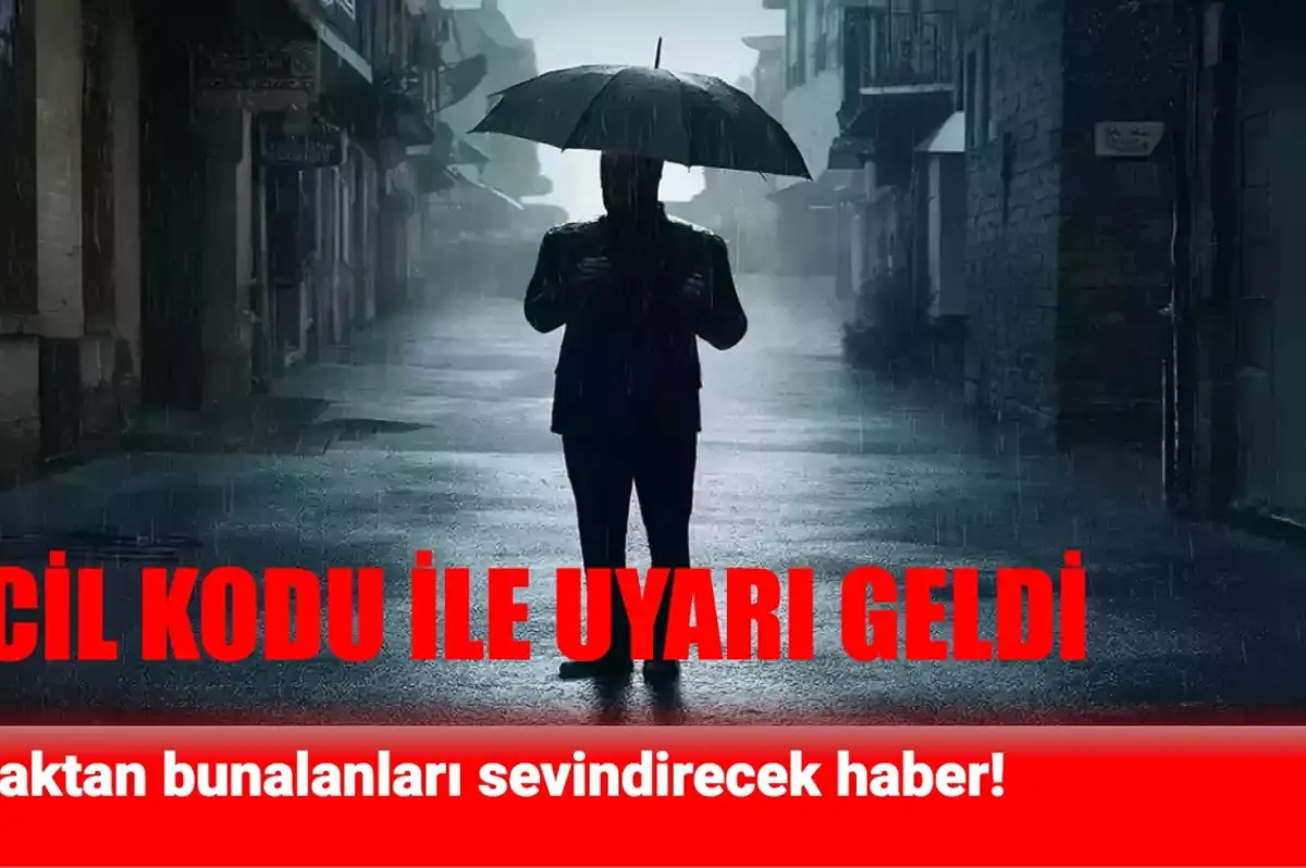 İstanbul Sıcağına Kısa Bir Ara: AKOM Uyardı Sağanak Yağış Saatini Açıkladı