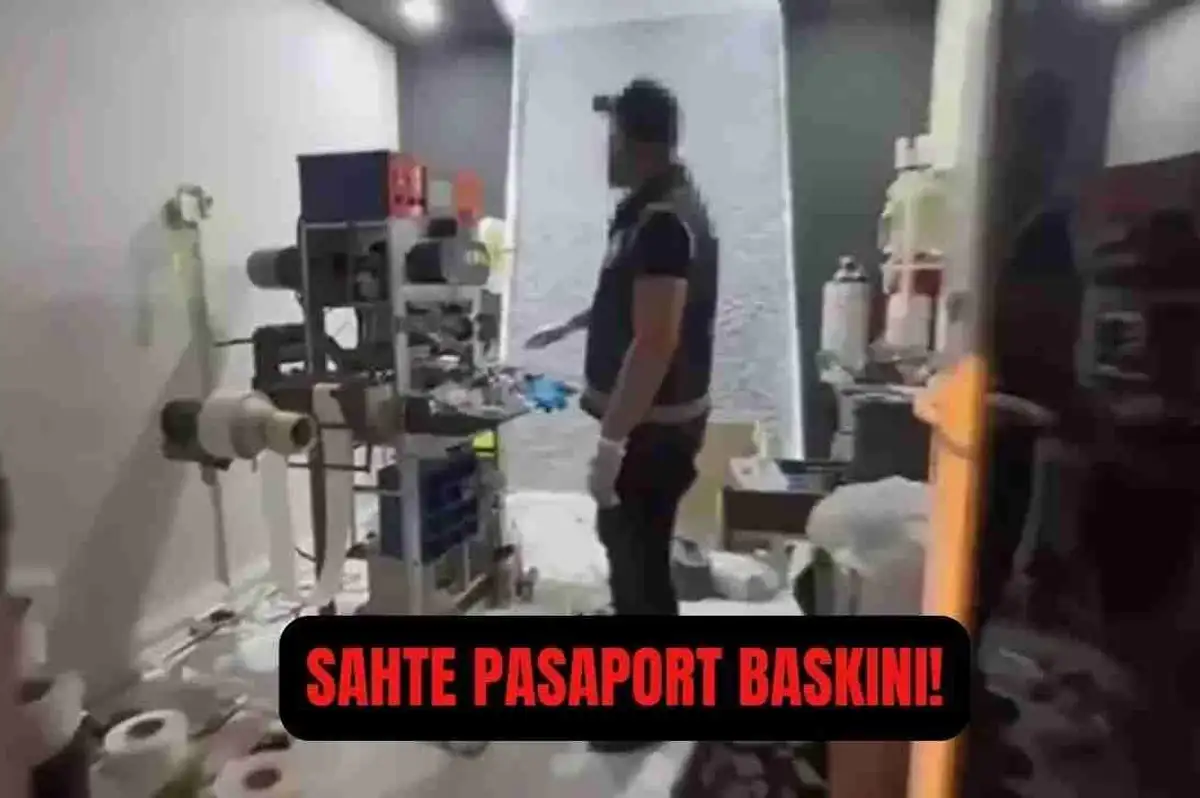 İstanbul’da Sahte Pasaport Baskını!