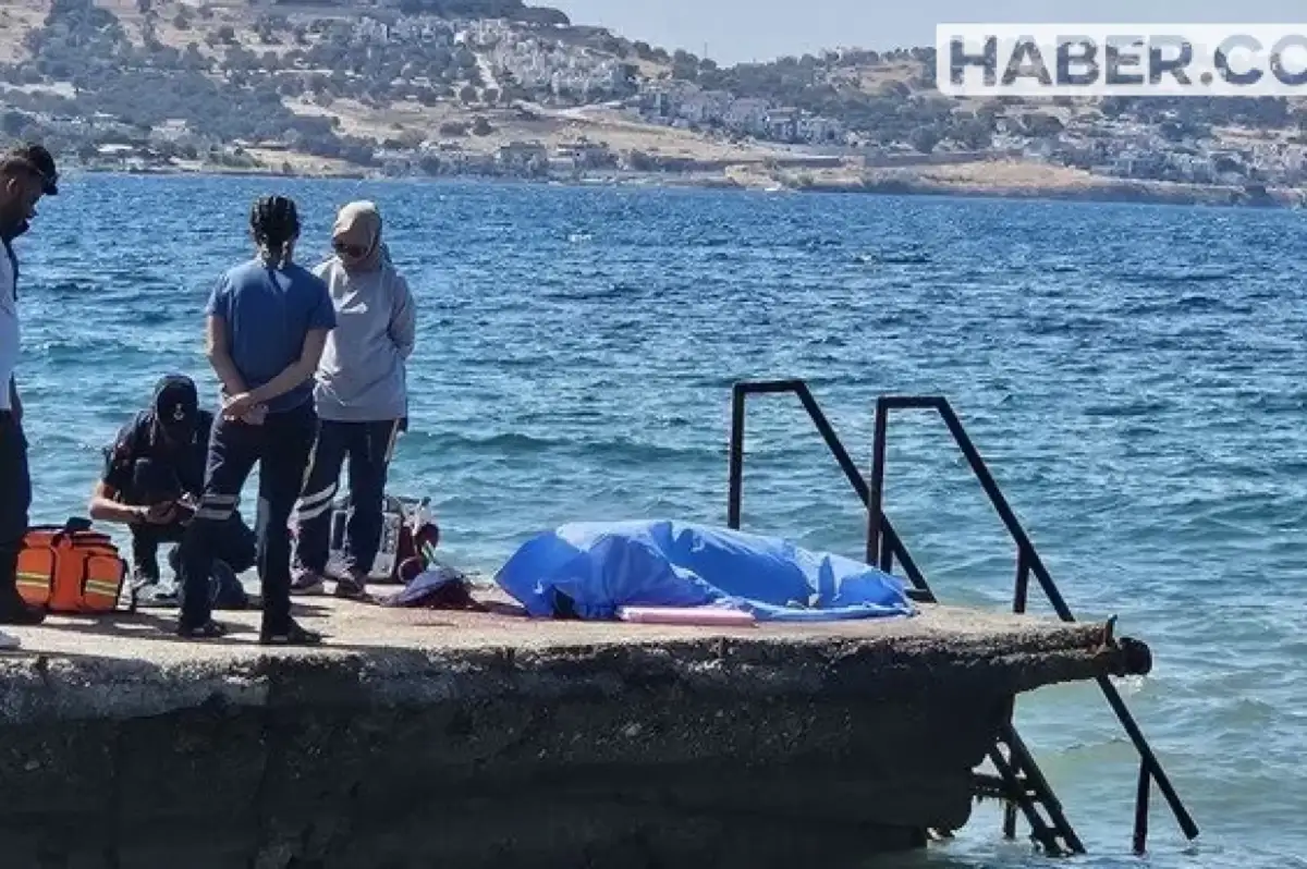 İzmir'de Feci Ölüm: İskeleden Denize Atlarken Dibe Çakıldı