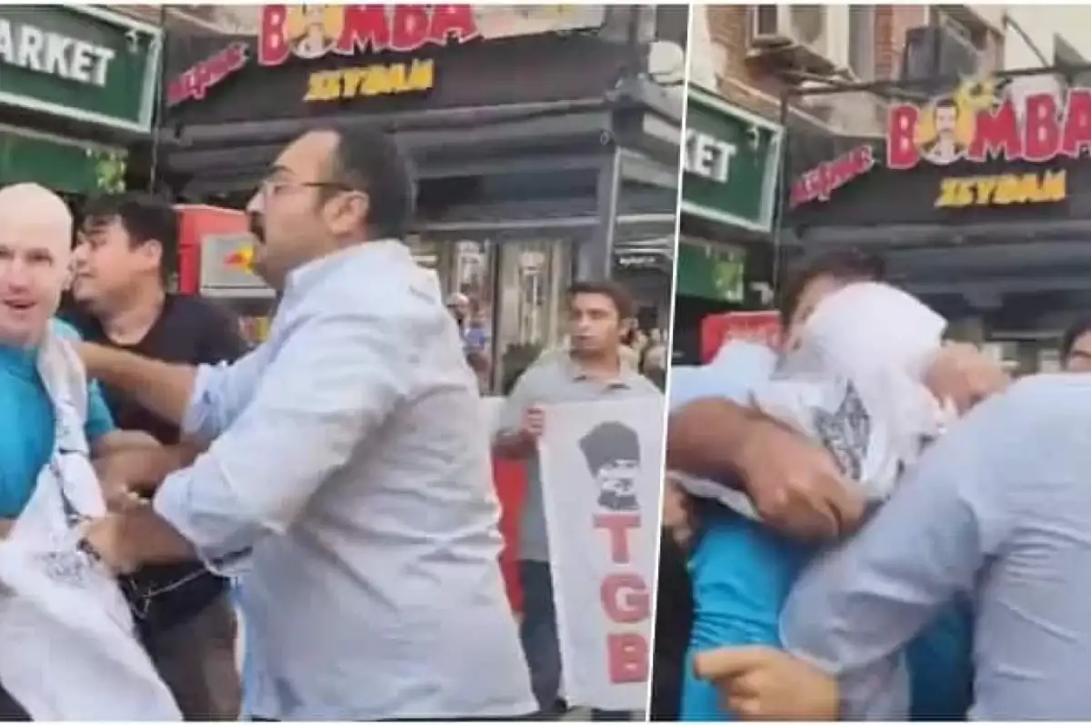 İzmir’de Gençler ABD Askerinin Başına Çuval Geçirdi!