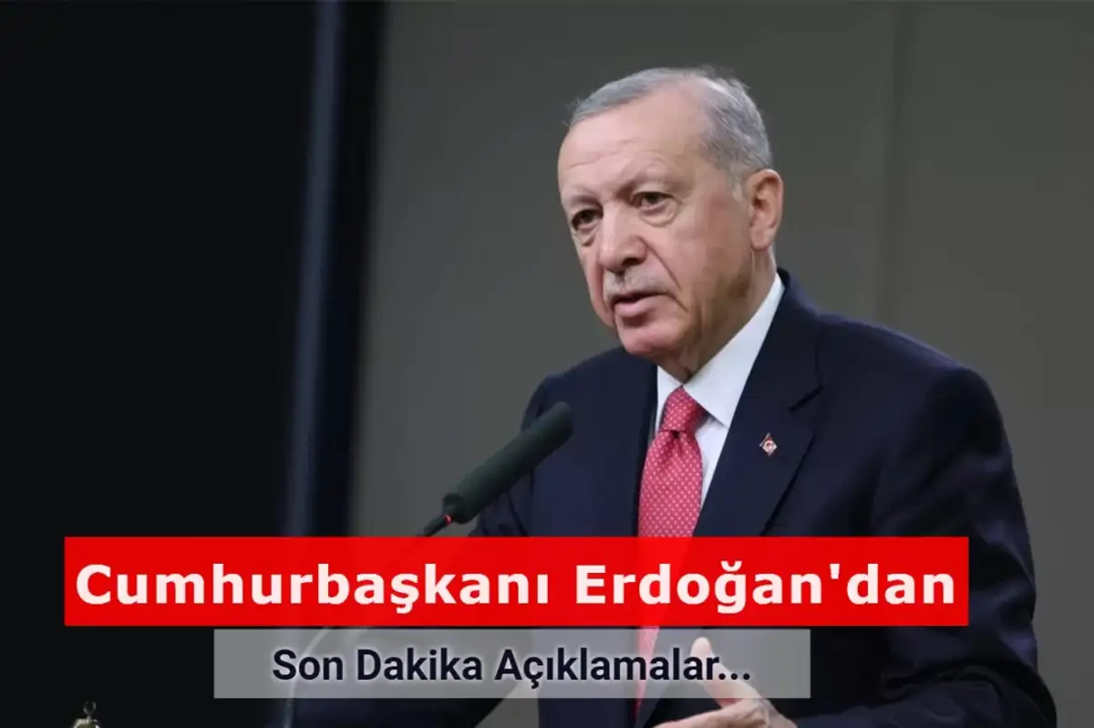 Kabine Toplantısı Sonrası Konuşan Cumhurbaşkanı Erdoğan: "Enflasyonun Ateşi Düşmeye Başladı"