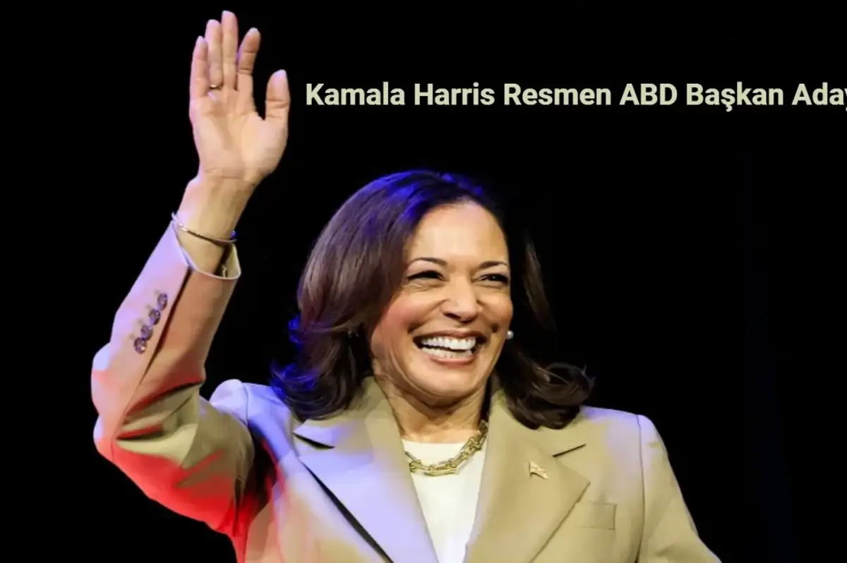 Kamala Harris Resmen ABD Başkan Adayı!