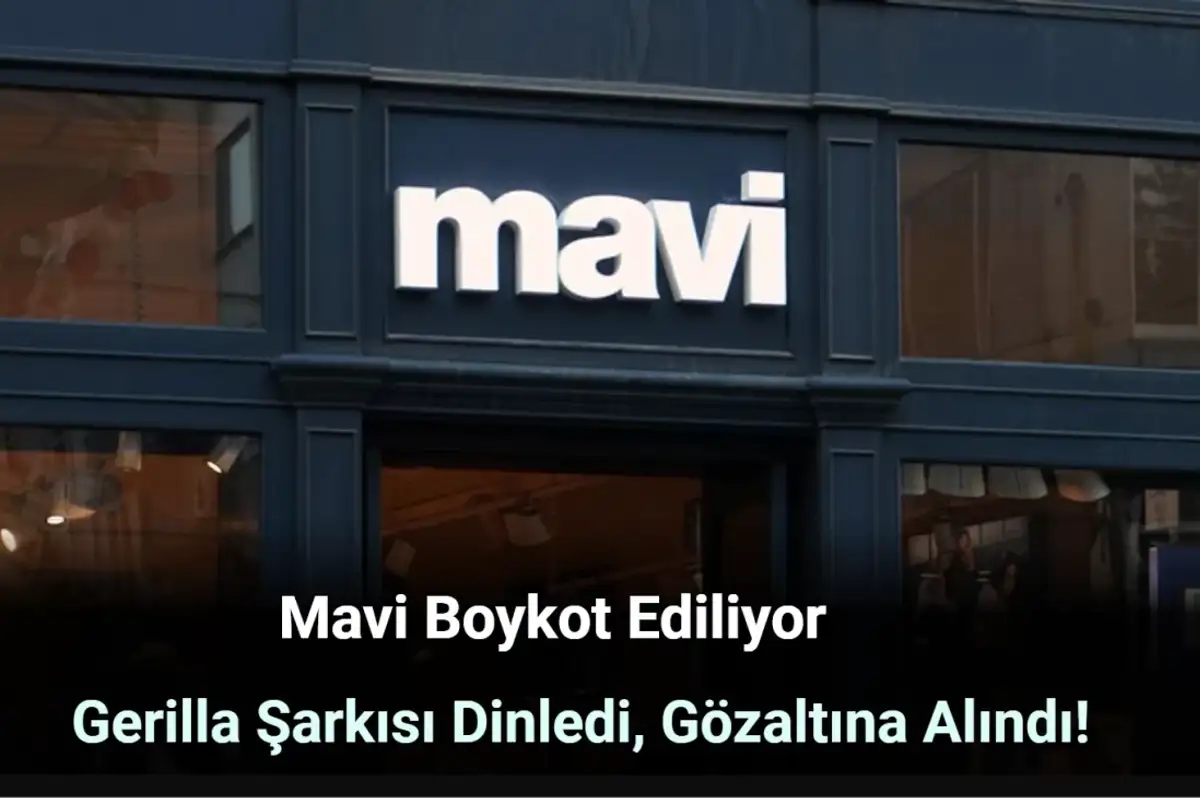 Mavi'ye Tepkiler Çığ Gibi Büyüyor! Gerilla Şarkısı Dinleyip Paylaşan Kadın Gözaltına Alındı