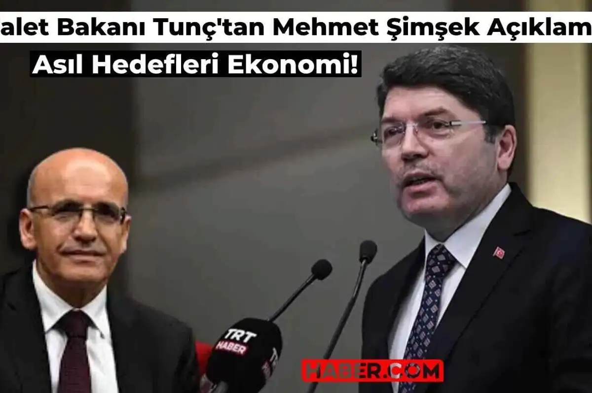 Mehmet Şimşek İstifa Etti İddiası için Bakan Tunç’tan Yanıt Geldi: Hedef Ekonomi!