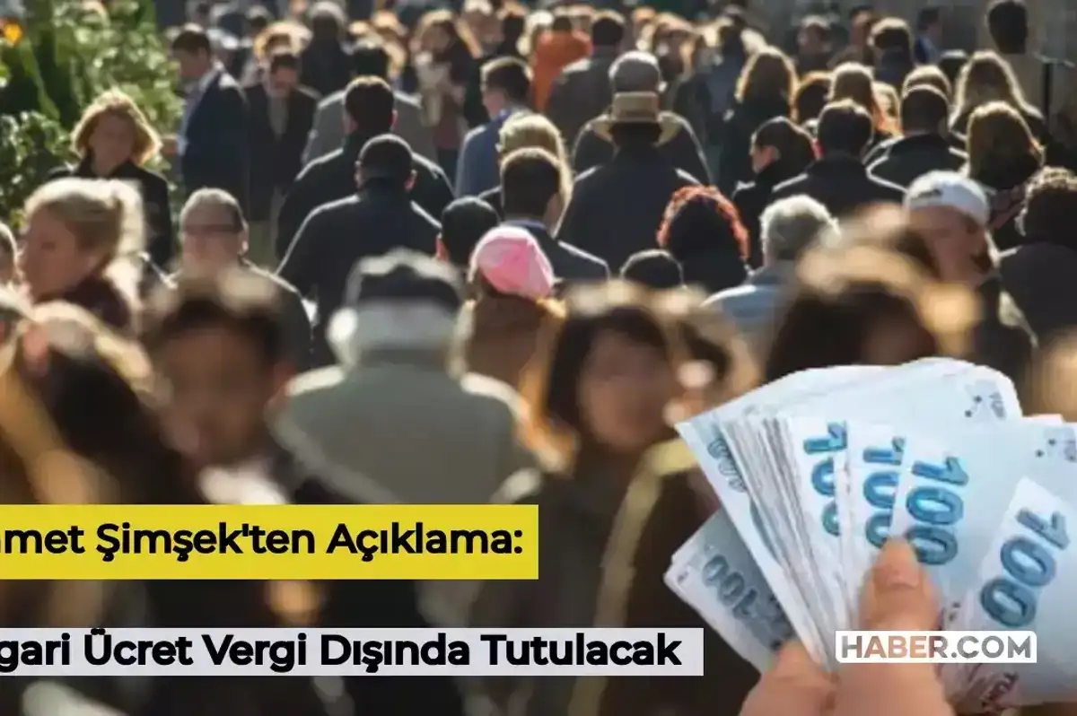 Mehmet Şimşek’ten Asgari Ücret Açıklaması: Asgari Ücret Vergi Dışında