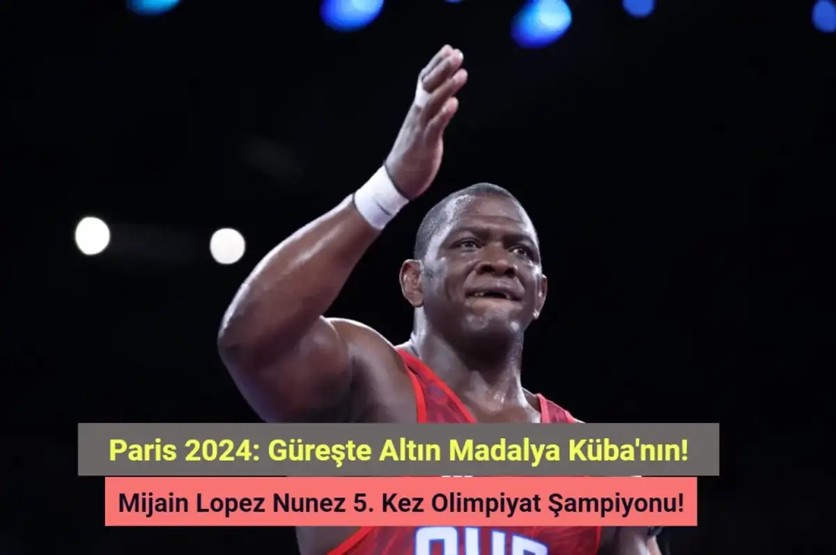 Mijain Lopez Nunez 5. Kez Olimpiyat Şampiyonu Oldu