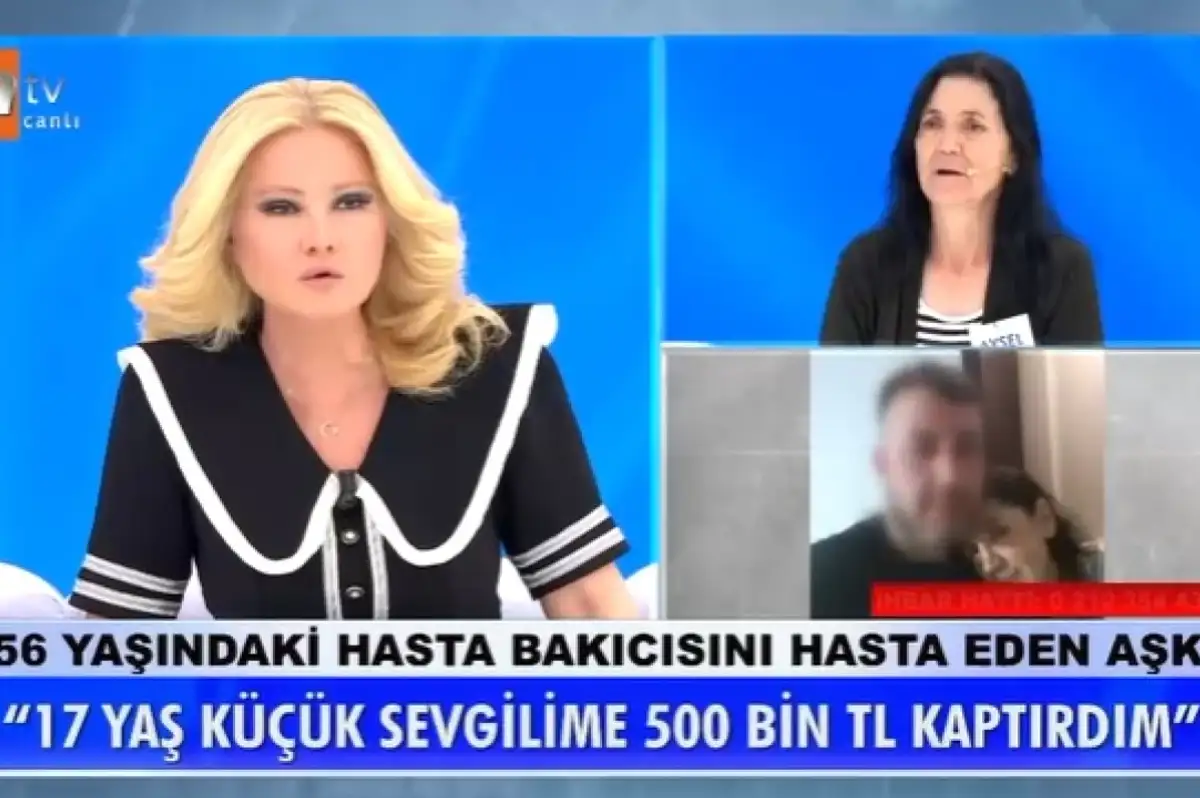Müge Anlı'da Hasta Bakıcısını Hasta Eden Aşk: Aysel Kızıldağ, 17 Yaş Küçük Sevgilisine 500 Bin Lira Kaptırdı!