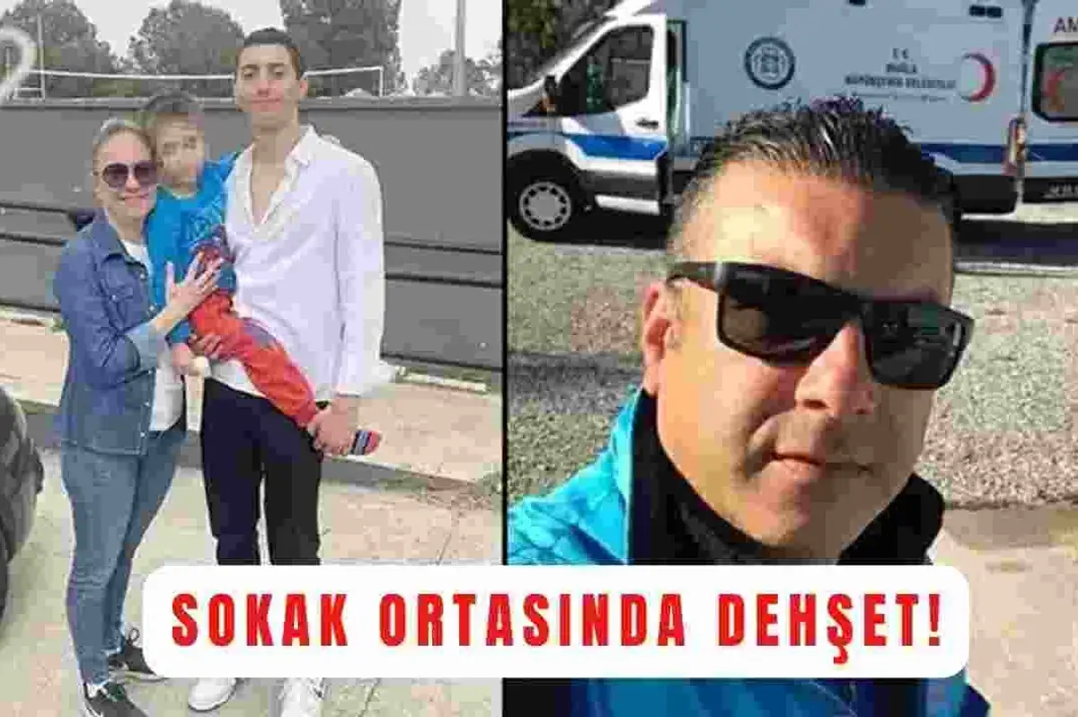 Muğla’da Dehşet! Eşini Sokak Ortasında Bıçakladı!