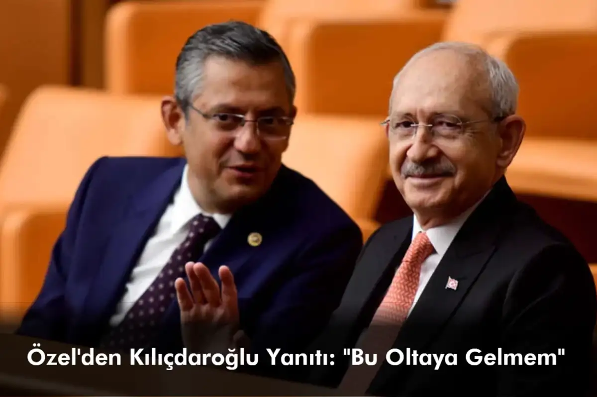Özel'den Kılıçdaroğlu Sorusuna Yanıt: "Av Sezonu Açıldı Bu Oltaya Gelmem"