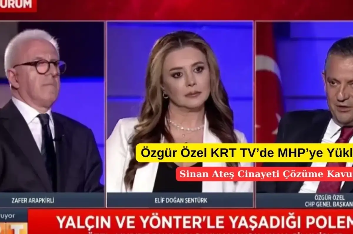 Özgür Özel'den Sinan Ateş Davası Açıklaması: MHP Susarak Bugünlere Geldi