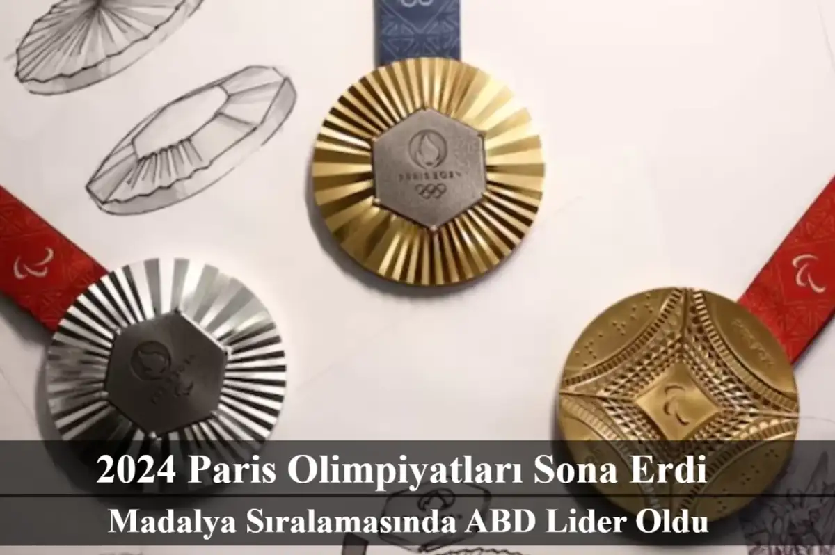 Paris Olimpiyatları Sonunda Madalya Sıralamasında ABD İlk Sırada