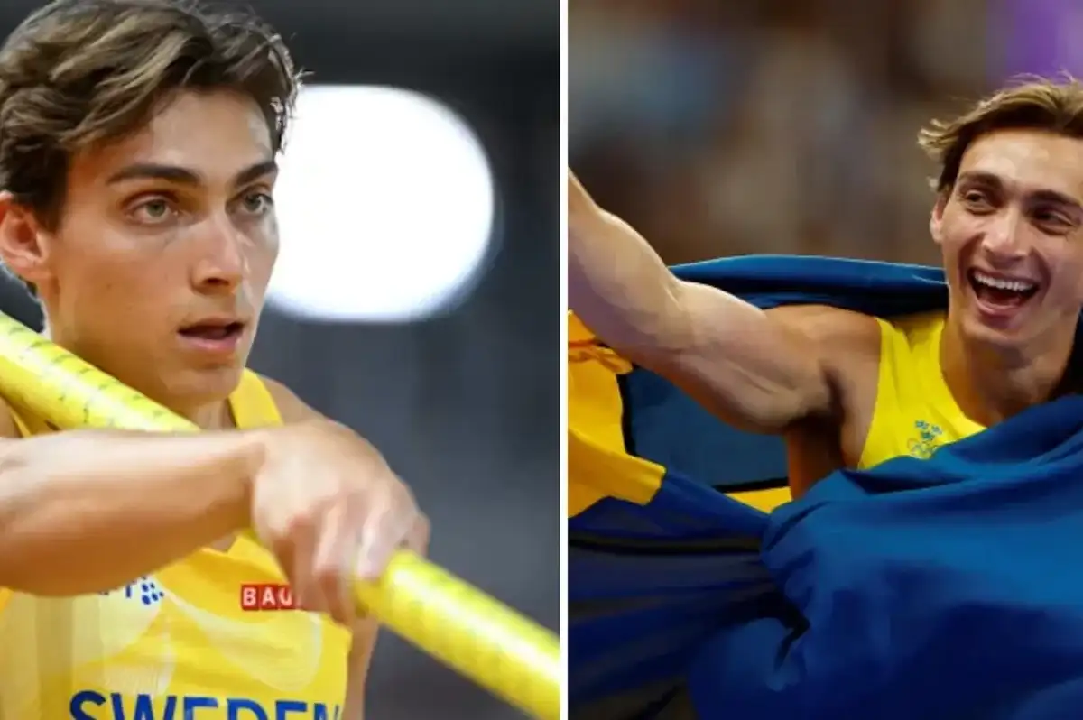 Paris Olimpiyatları'nda Dünya Rekoru: Armand Duplantis 6.25 Metre Atladı Yusuf Dikeç Pozu Verdi!