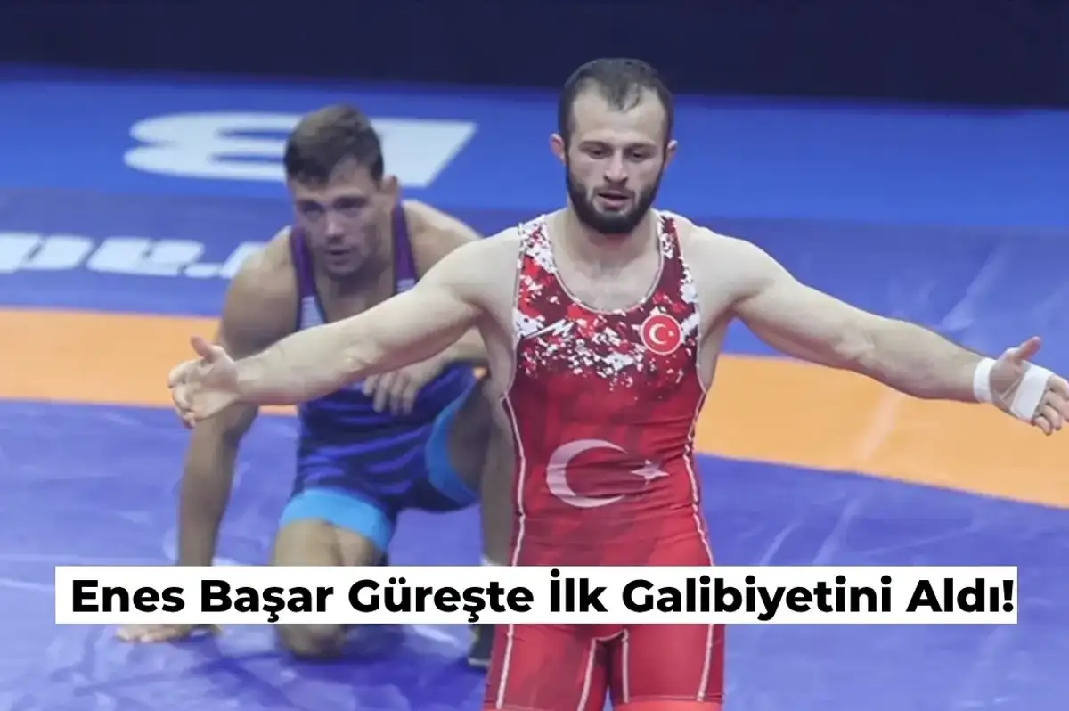 Paris Olimpiyatları’nda Enes Başar Güreşte Kazanıyor! 7-0’dan 7-8’de Gelen Galibiyet