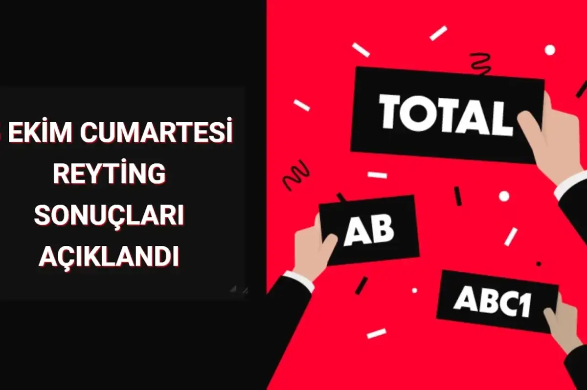 Reyting Sonuçları 5 Ekim 2024 Cumartesi: Dünün Reyting Birincisi Kim Oldu?