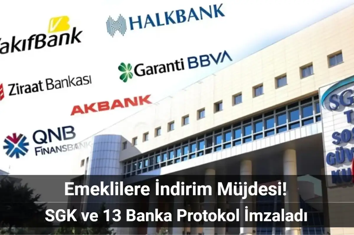 SGK ve 13 Bankadan Emeklilere İndirim Müjdesi