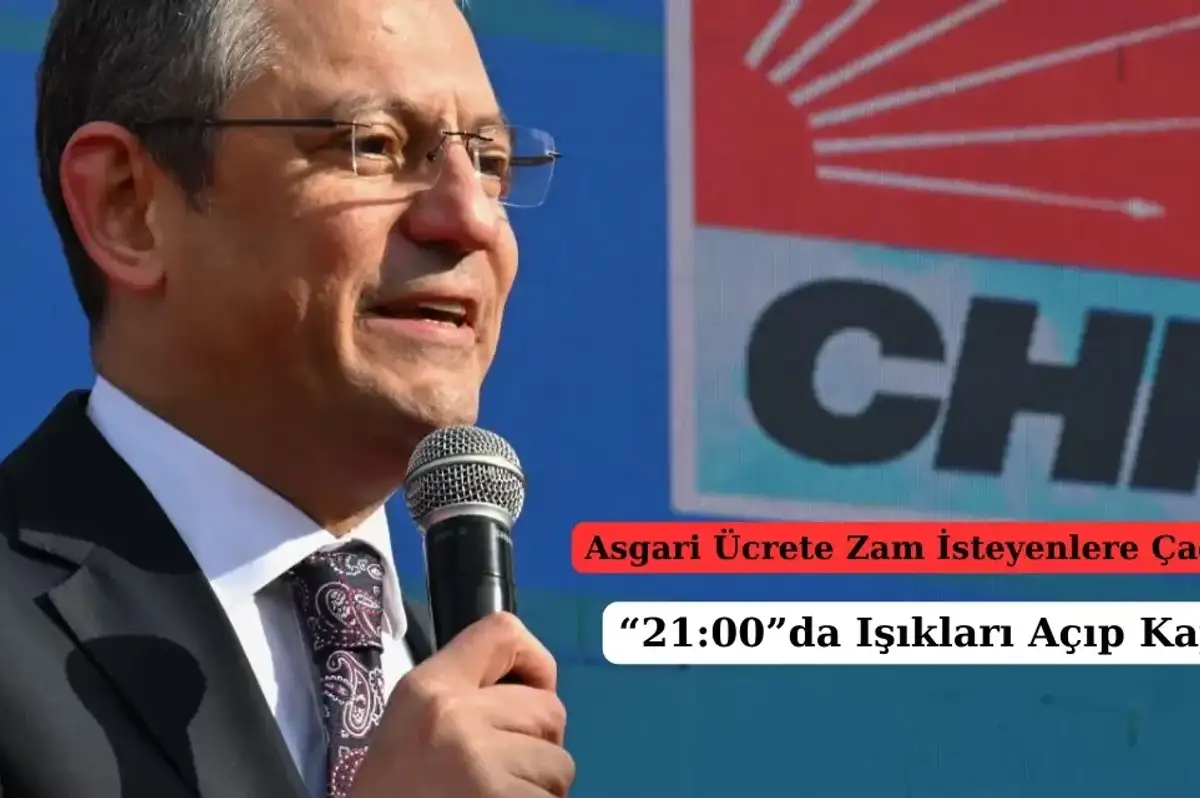 Son dakika: Özgür Özel Saat Vererek Çağrı Yaptı! Asgari Ücrete Zam İstedi