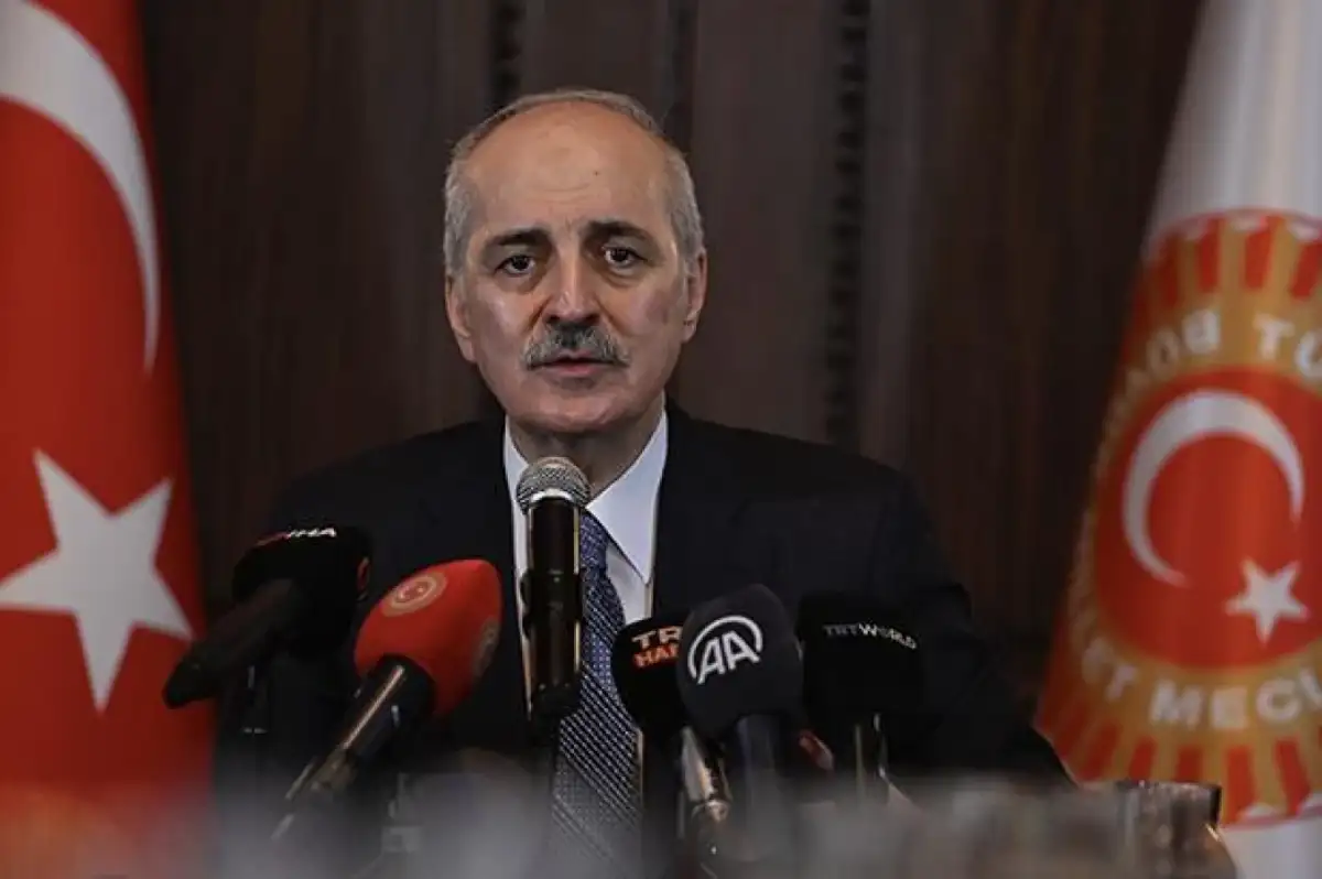 TBMM Başkanı Numan Kurtulmuş'tan Yeni Yıl Mesajı