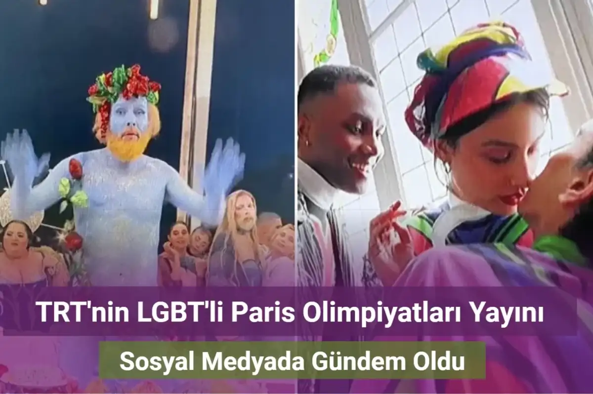 TRT'nin LGBT'li Paris Olimpiyat Yayını Eleştirildi