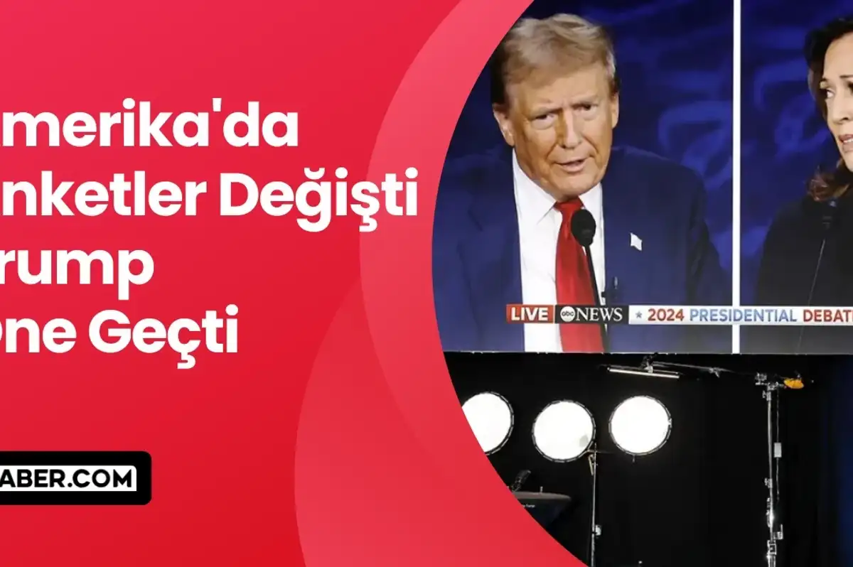 Trump ve Harris Arasındaki Yarış Kızışıyor: Son Anketlerde Trump Öne Geçti!