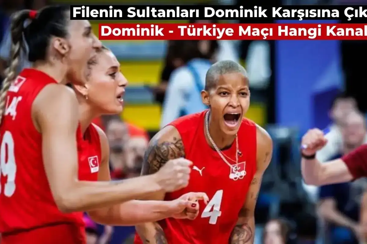 Türkiye Dominik Maçı Canlı İzle: Filenin Sultanları Dominik Olimpiyat Maçı Hangi Kanalda?