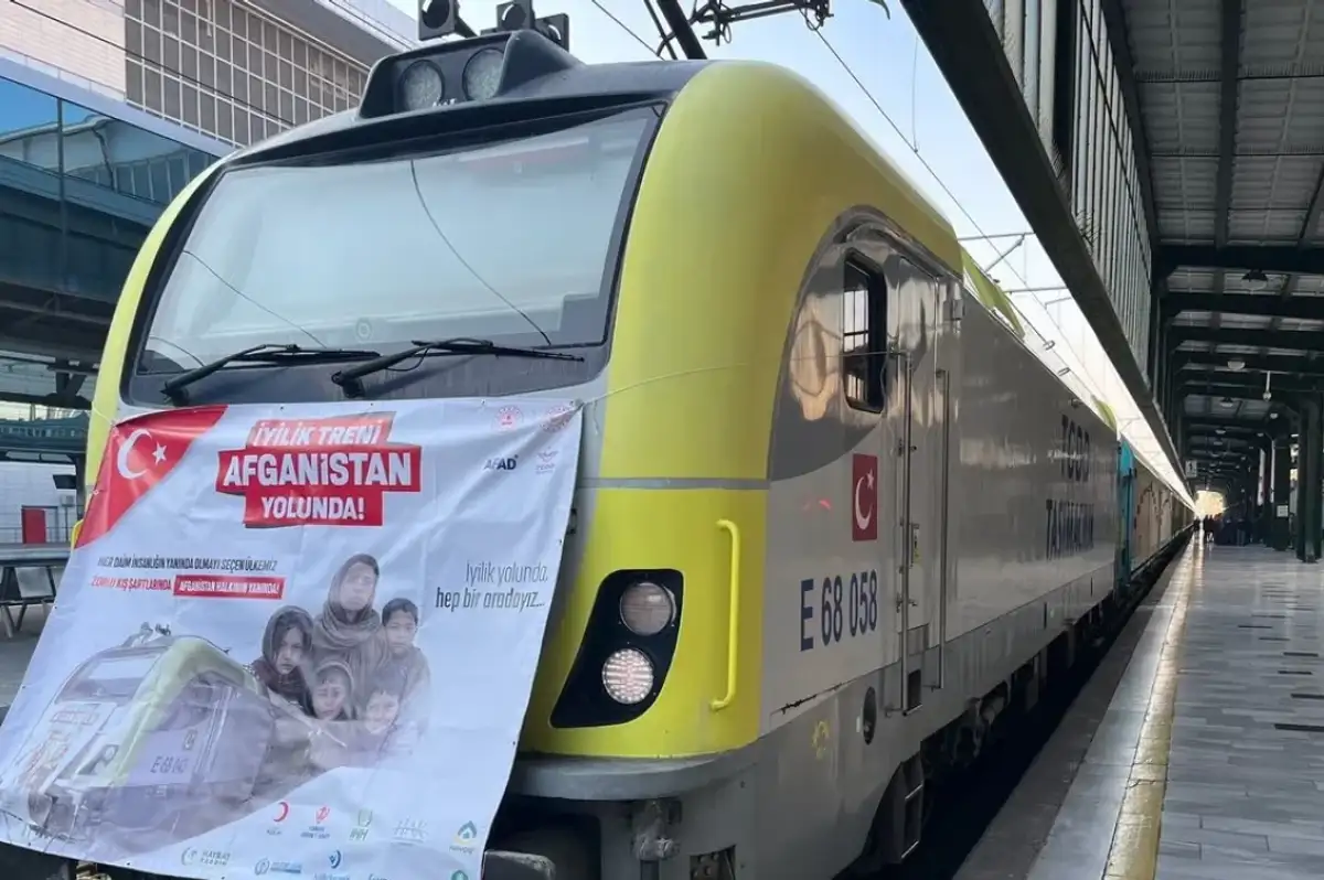 Türkiye’den Afganistan’a Dev Yardım: 21. İyilik Treni Yola Çıktı