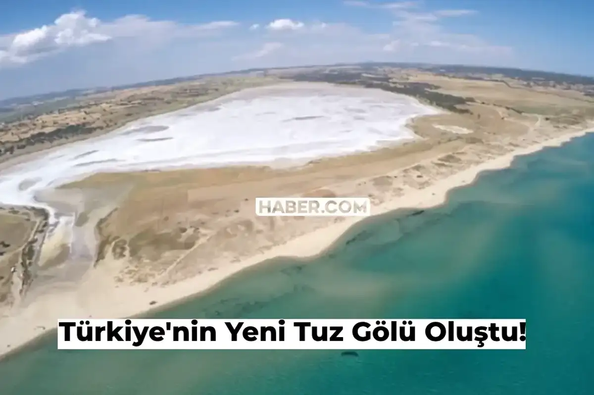 Türkiye’nin Yeni Tuz Gölü Oluştu! Edirne’de Şaşırtan Olay
